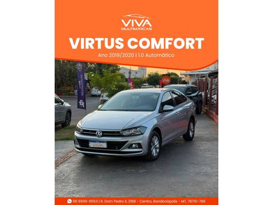 VOLKSWAGEN VIRTUS 1.0 200 TSI COMFORTLINE AUTOMÁTICO VOLKSWAGEN VIRTUS 1.0 200 TSI COMFORTLINE AUTOMÁTICO